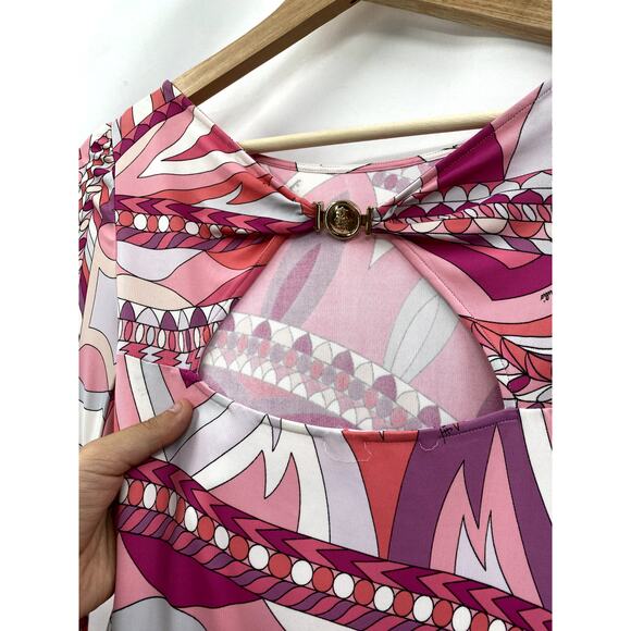 Emilio Pucci Pink Mini Dress - Picture 3 of 7
